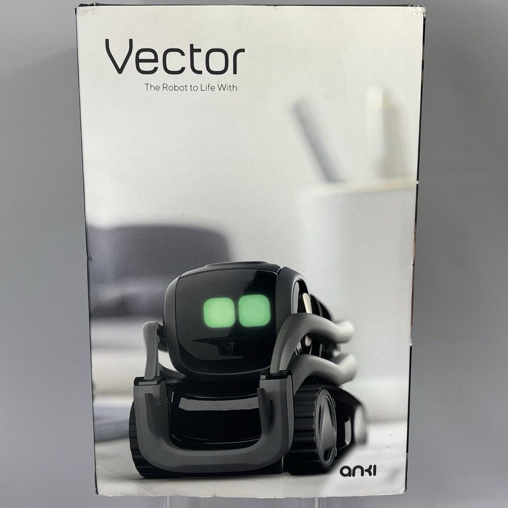 Anki Vector Robot Companion w/ Charging Dock & Cube in Original Box - Near Mint
